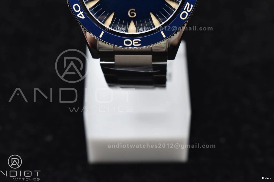 Edition SS Bracelet Dial 1:1 Best 300 Clone Seamaster On Super Blue A8912 Heritage VSF 0101